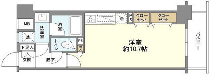 神奈川県横浜市中区南仲通１ 日本大通り駅 ワンルーム マンション 賃貸物件詳細