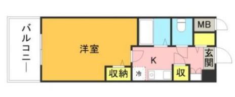福岡県福岡市中央区荒戸２ 大濠公園駅 1K マンション 賃貸物件詳細