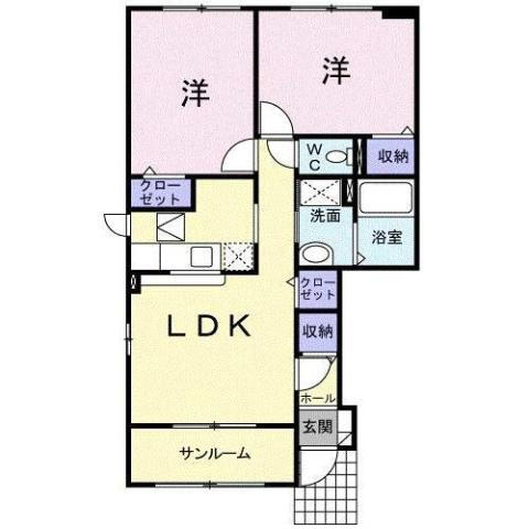 石川県野々市市長池 野々市駅 2LDK アパート 賃貸物件詳細