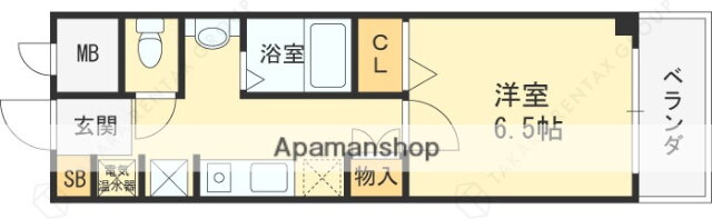 兵庫県西宮市神園町 甲陽園駅 1K マンション 賃貸物件詳細