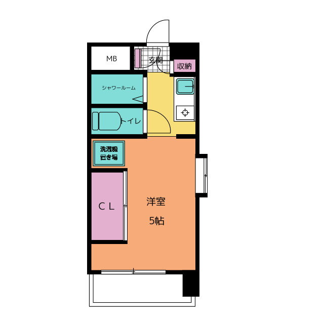 愛知県名古屋市熱田区玉の井町 西高蔵駅 1K マンション 賃貸物件詳細