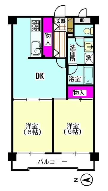 東京都大田区西糀谷１ 糀谷駅 2DK マンション 賃貸物件詳細