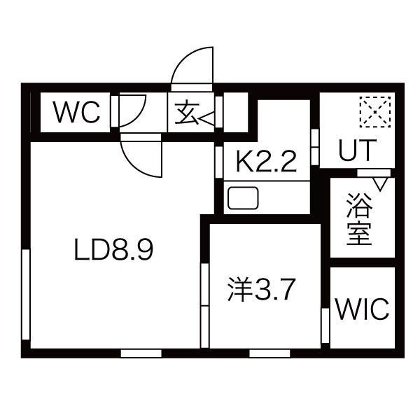 北海道札幌市豊平区豊平二条４ 菊水駅 1LDK マンション 賃貸物件詳細