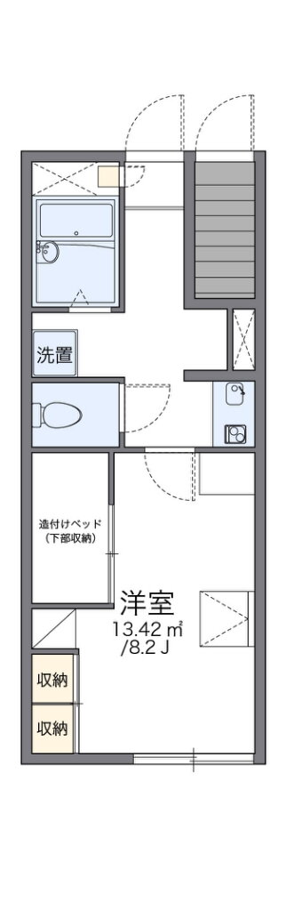 愛知県名古屋市緑区水広１ 徳重駅 1K アパート 賃貸物件詳細