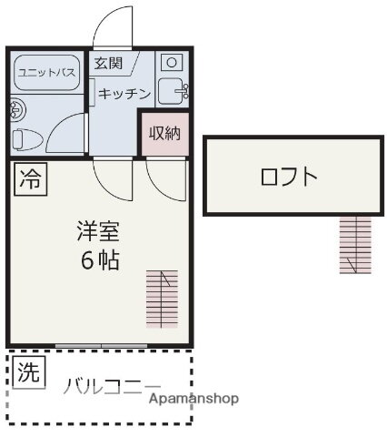 千葉県船橋市東中山１ 西船橋駅 1K アパート 賃貸物件詳細