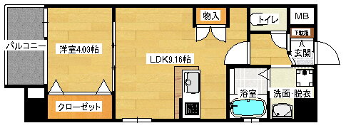 広島県広島市中区土橋町 土橋駅 1LDK マンション 賃貸物件詳細