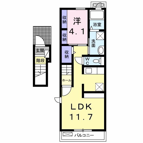 兵庫県明石市西明石北町１ 西明石駅 1LDK アパート 賃貸物件詳細