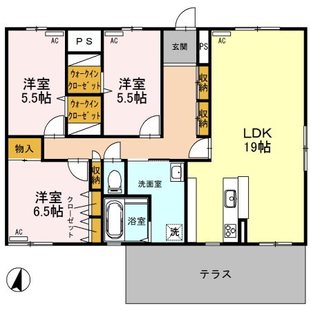 新潟県小千谷市平沢１ 小千谷駅 3LDK マンション 賃貸物件詳細