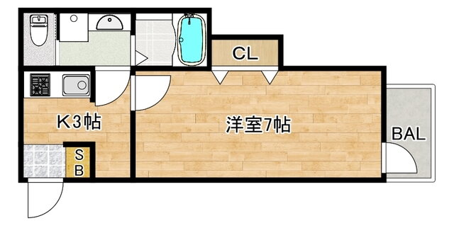 大阪府大阪市東住吉区山坂５ 鶴ケ丘駅 1K アパート 賃貸物件詳細