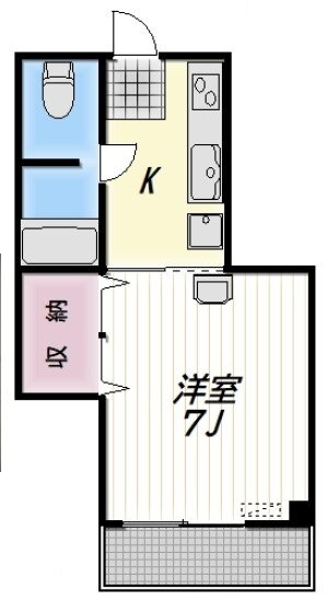 東京都中野区松が丘１ 中野駅 1K マンション 賃貸物件詳細