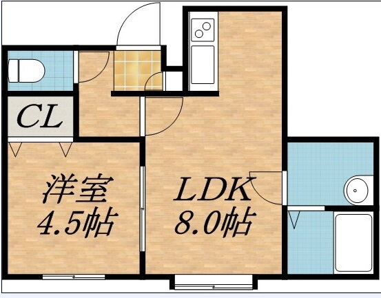 北海道札幌市豊平区美園二条５ 白石駅 1LDK アパート 賃貸物件詳細