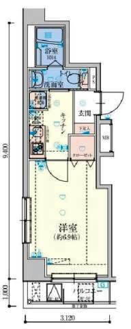 東京都墨田区立川３ 菊川駅 1K マンション 賃貸物件詳細