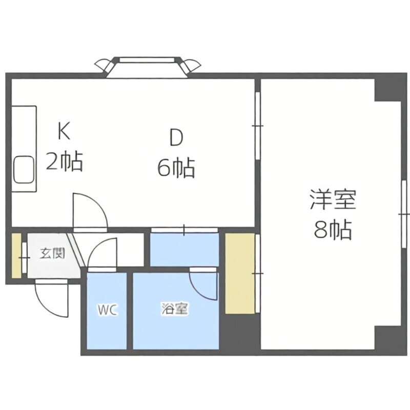 北海道札幌市豊平区平岸八条１３ 月寒中央駅 1LDK マンション 賃貸物件詳細