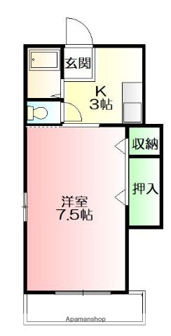 神奈川県茅ヶ崎市甘沼 香川駅 ワンルーム アパート 賃貸物件詳細