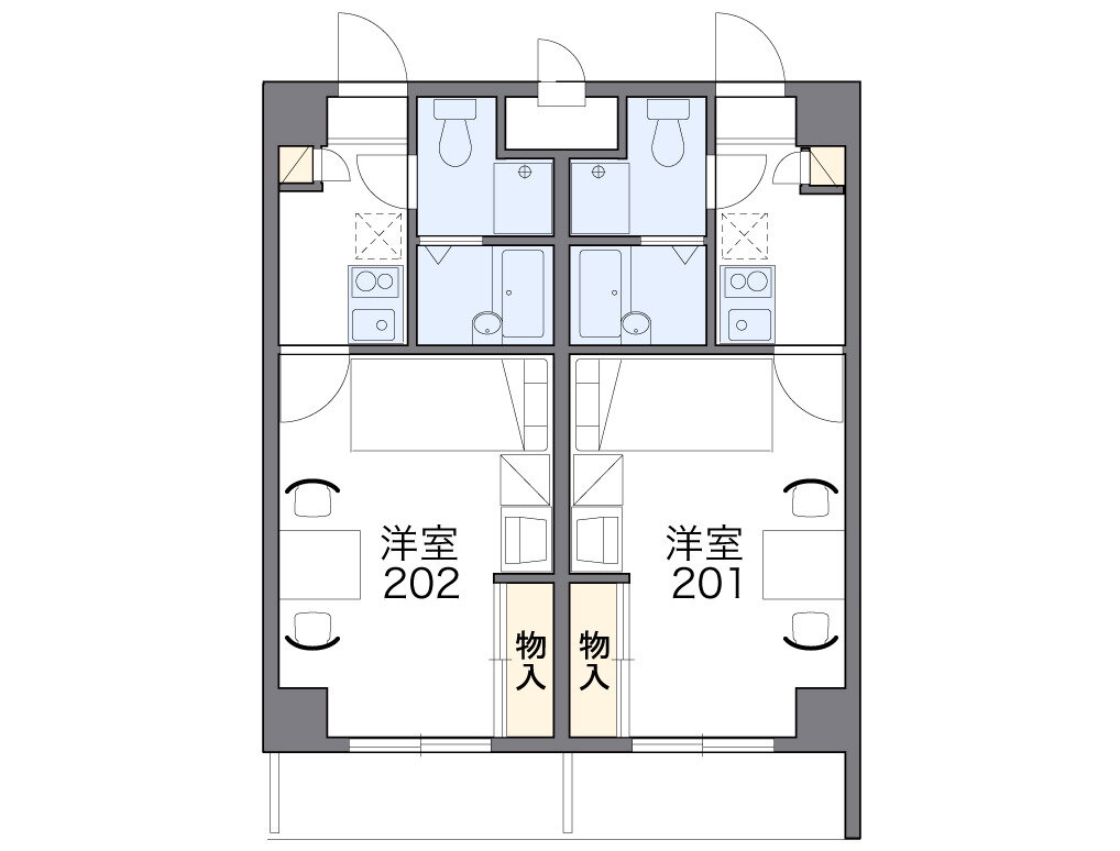 北海道札幌市中央区南十九条西１３ ロープウェイ入口駅 1K アパート 賃貸物件詳細