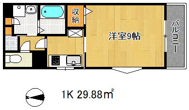 タカマツ神戸駅南通 5階 1K 賃貸物件詳細