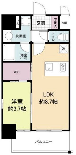 大阪府大阪市福島区鷺洲３ 福島駅 1LDK マンション 賃貸物件詳細