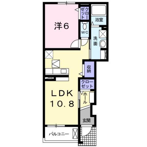 鹿児島県鹿児島市山田町 谷山駅 1LDK アパート 賃貸物件詳細