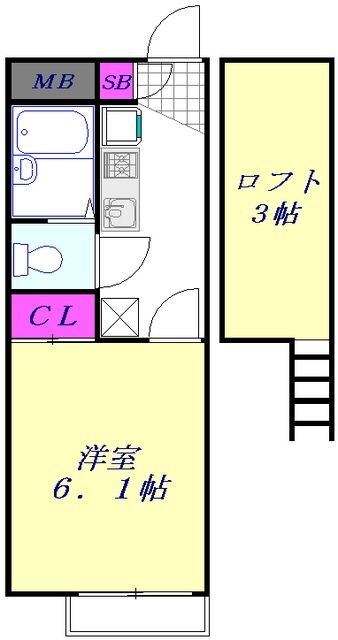 埼玉県川口市幸町２ 川口駅 1K マンション 賃貸物件詳細