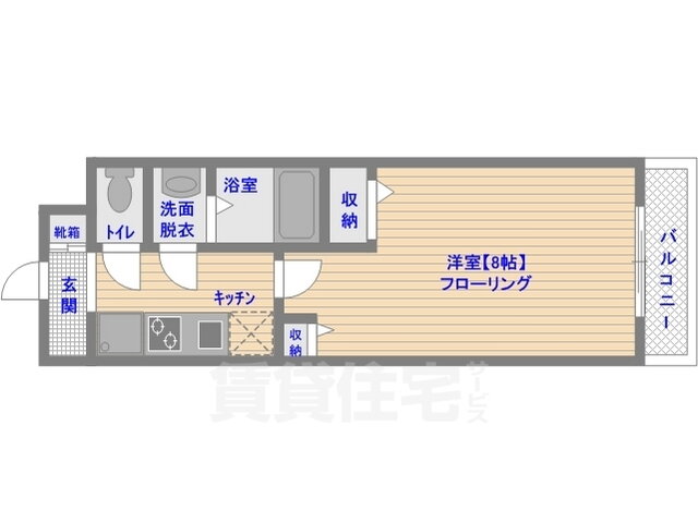 福岡県福岡市博多区博多駅南２ 博多駅 1K マンション 賃貸物件詳細