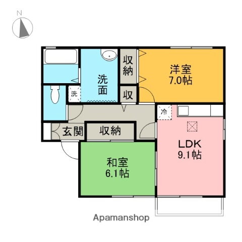 静岡県富士市今泉 本吉原駅 2LDK アパート 賃貸物件詳細