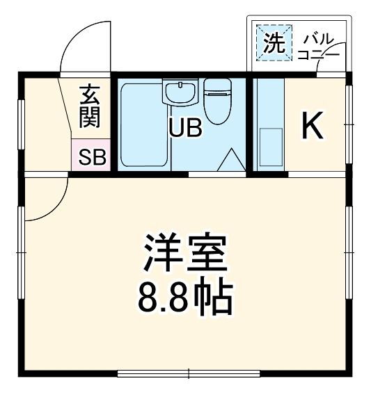 神奈川県伊勢原市白根 伊勢原駅 1K アパート 賃貸物件詳細