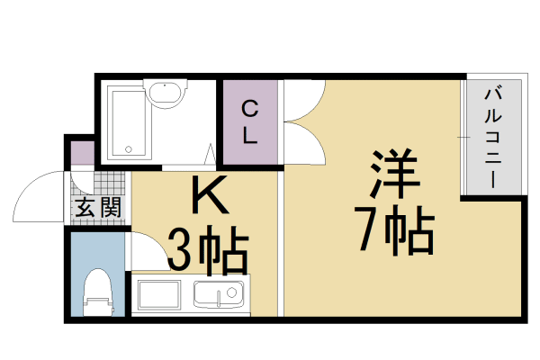 京都府京都市右京区常盤西町 花園駅 1K マンション 賃貸物件詳細