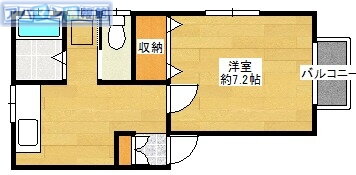 新潟県新潟市西区小新１ 1K アパート 賃貸物件詳細