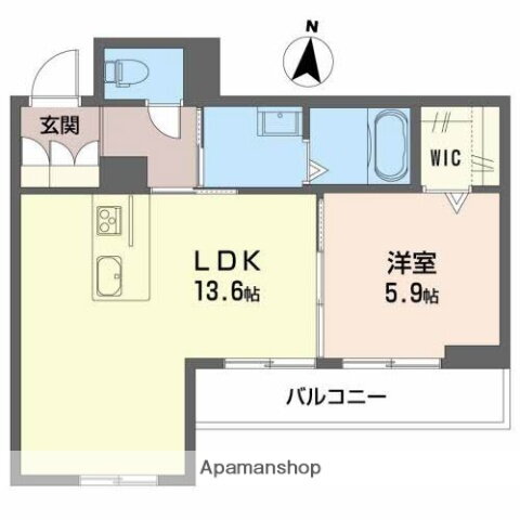 滋賀県米原市下多良３ 米原駅 1LDK アパート 賃貸物件詳細