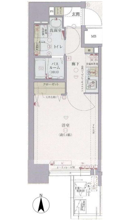 大阪府大阪市中央区内久宝寺町４ 谷町四丁目駅 1K マンション 賃貸物件詳細