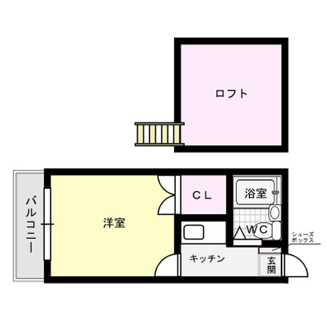 福岡県福岡市早良区飯倉６ 金山駅 1K アパート 賃貸物件詳細