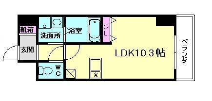 兵庫県川西市火打１ 絹延橋駅 ワンルーム マンション 賃貸物件詳細