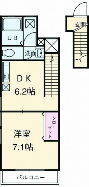 千葉県千葉市緑区高津戸町 土気駅 1DK アパート 賃貸物件詳細