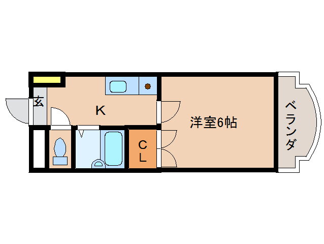 奈良県橿原市中曽司町 真菅駅 1K マンション 賃貸物件詳細