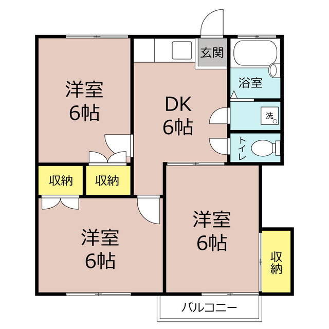 神奈川県秦野市西田原 秦野駅 3DK アパート 賃貸物件詳細