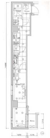 東京都江東区毛利２ 錦糸町駅 1K マンション 賃貸物件詳細