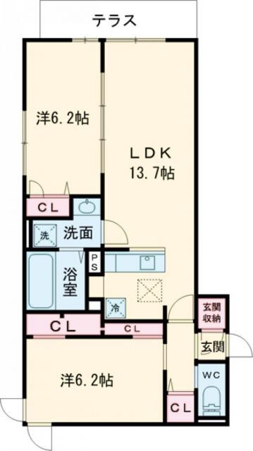 東京都江戸川区北小岩３ 江戸川駅 2LDK アパート 賃貸物件詳細