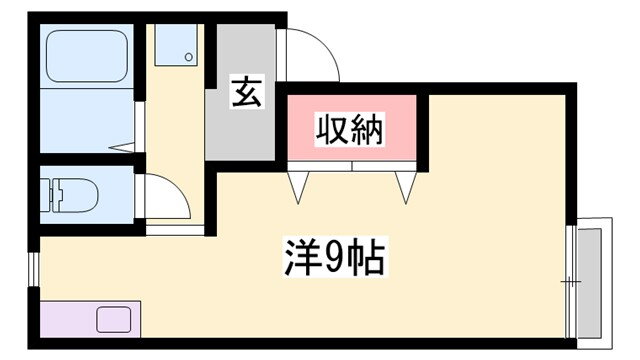 兵庫県姫路市八代 姫路駅 ワンルーム アパート 賃貸物件詳細
