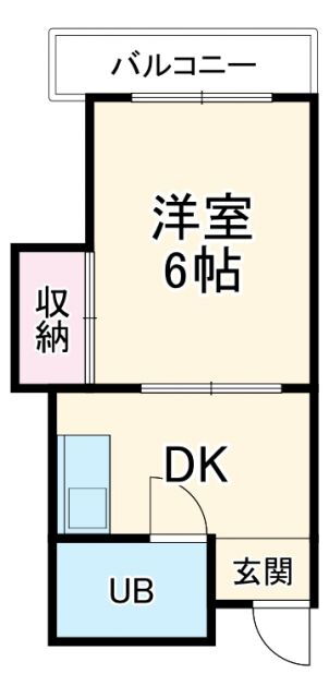 シャンクレール石橋 2階 1DK 賃貸物件詳細