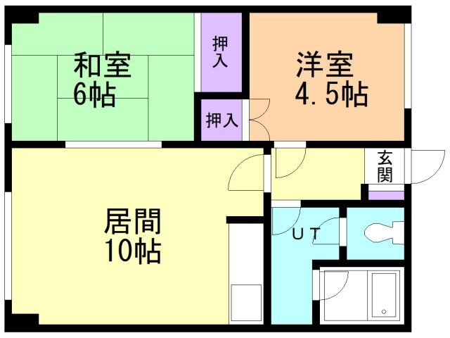 北海道函館市深堀町 深堀町駅 2LDK マンション 賃貸物件詳細