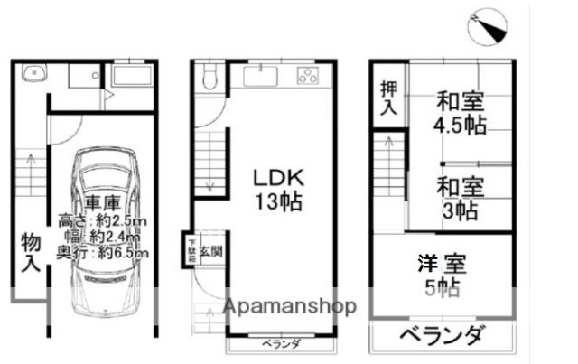 大阪府枚方市津田東町２ 藤阪駅 3LDK 一戸建て 賃貸物件詳細