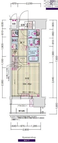 兵庫県尼崎市西本町２ 尼崎駅 1K マンション 賃貸物件詳細