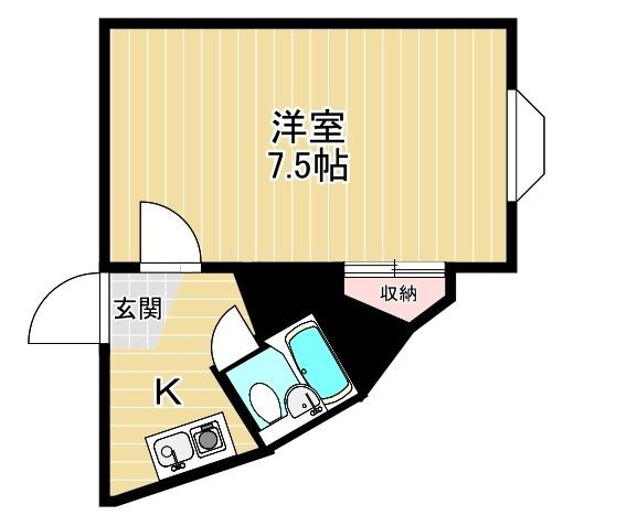 奈良県大和高田市西三倉堂２ 高田市駅 1K マンション 賃貸物件詳細