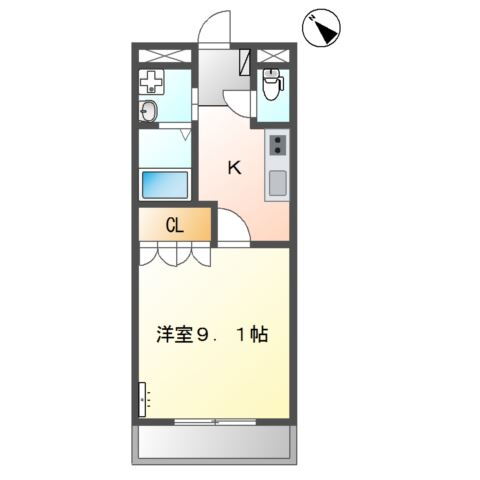 愛知県東海市名和町２ 名和駅 1K アパート 賃貸物件詳細