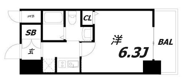 兵庫県神戸市中央区御幸通３ 三ノ宮駅 1K マンション 賃貸物件詳細
