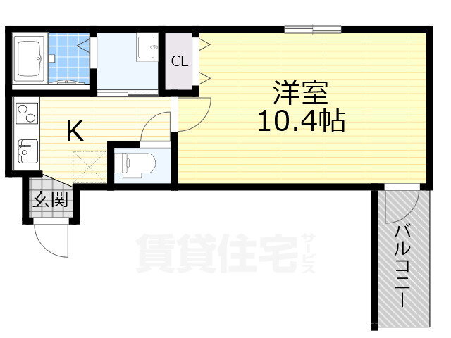 大阪府堺市西区鳳南町５ 鳳駅 1K アパート 賃貸物件詳細