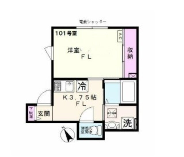 東京都豊島区南長崎３ 落合南長崎駅 1K アパート 賃貸物件詳細