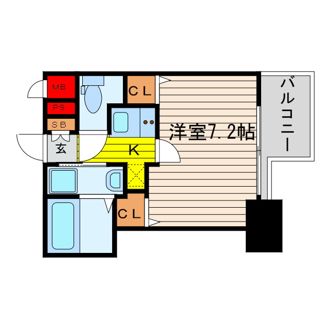 大阪府大阪市中央区玉造２ 玉造駅 1K マンション 賃貸物件詳細