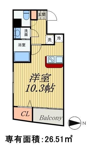 ＰＲＥＣＩＯ日本堤 5階 ワンルーム 賃貸物件詳細