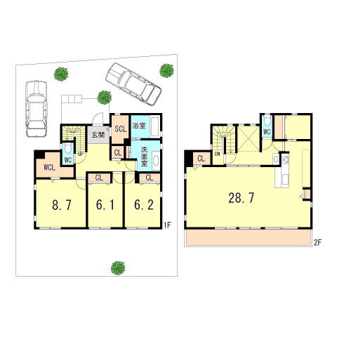 兵庫県芦屋市涼風町 芦屋駅 3LDK 一戸建て 賃貸物件詳細